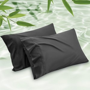 Bedsure | Cooling Rayon from Bamboo Pillow Cases Set of 2 - 1 of 4