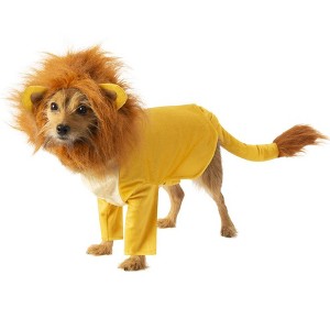 The Lion King Simba Pet Costume, Medium - 1 of 1