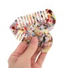Unique Bargains Heart-shaped Hair Comb 1 Pc - 3 of 4
