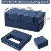 Kids Play Couch, 3Pcs Modular Kids Couch Toddler Couch for Playroom Bedroom, Convertible Foam Kids Play Sofa with Removable Cover - 4 of 4