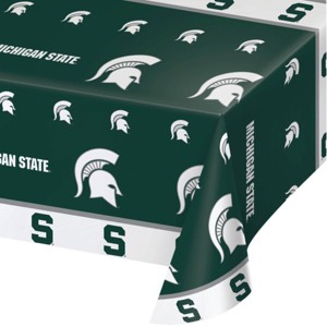 Creative Converting Michigan State Spartans Tablecloths Kit 3ct - 1 of 1