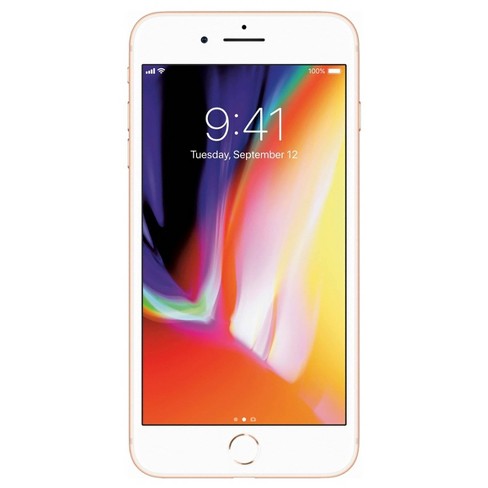 Apple Iphone 8 Plus Pre-owned Unlocked (64gb) Gsm - Gold : Target