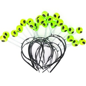 Skeleteen Kids Alien Glow in the Dark Boppers - 12 Pack - 1 of 4