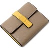 Clotth Womens Wallet - PU Leather RFID Trifold Small Wallet - Compact & Thin with Card Slots & Zipper Coin Pocket for Everyday Carry, Travel - 3 of 4