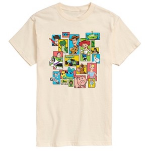 Men's - Toy Story - Buzz, Woody, And Friends Short Sleeve Graphic T-Shirt - 1 of 4
