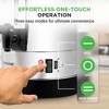 NutriChef  Water Boiler and Hot Water Dispenser - Stainless Steel, Black & Silver - 3 of 4