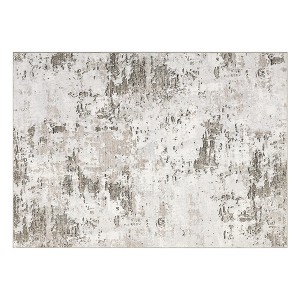 COZONY Modern Abstract Area Rug with Non-Slip Backing, Stain Resistant Low Pile Carpet for Bedroom and Home Office - 1 of 4