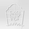 LED Tombstone "RIP" Flashing Neon Sign with Frame Halloween Silhouette Lights White/Orange/Green/Blue - Hyde and EEK! Boutique™ - 3 of 4