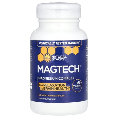Natural Stacks MagTech, Magnesium Complex, 90 Vegetarian Capsules (66.6 mg per Capsule)