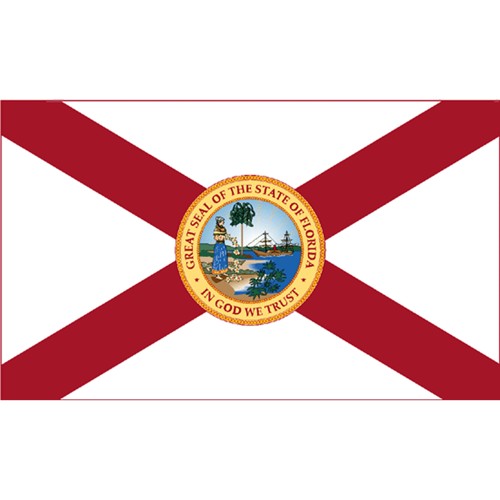 Halloween Florida State Flag - 4' x 6'