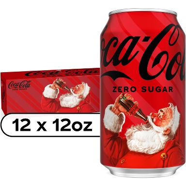 Coca-Cola Zero Sugar Soda - 12pk/12 fl oz Cans