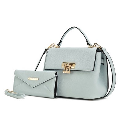 MKF Collection Hadley Women’s Satchel Bag with Wristlet Wallet by Mia K
