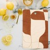 Nadja Abstract Geometry 2 Cutting Board Rectangle - Deny Designs - 2 of 3