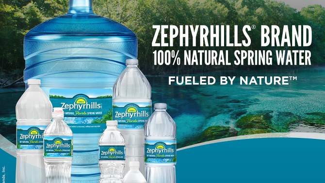 Zephyrhills Brand 100% Natural Spring Water - 6pk/23.7 fl oz Sport Cap Bottles, 2 of 12, play video