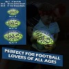 Jasonwell Glow-in-the-Dark Football – Light-Up Sports Ball with Strong Grip for Kids, Teens, and Adults, Outdoor Gift for Ages 6-13+ (No.3) - 4 of 4
