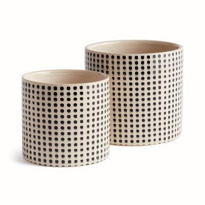 Plum & Post Mina Flowerpot Planters Set of 2