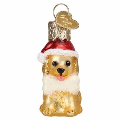 Old World Christmas 2.0 Inch Mini Jolly Pup Gumdrops Collection Canine Dog Tree Ornaments