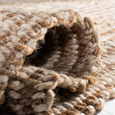 Natural Ivory 8' x 10' Handwoven Jute Area Rug