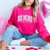 Simply Sage Market Women's Graphic Sweatshirt Be My Valentine Varsity - 2 of 4