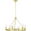 Livex Lighting Lansdale 6 - Light Chandelier in  Satin Brass - 2 of 4