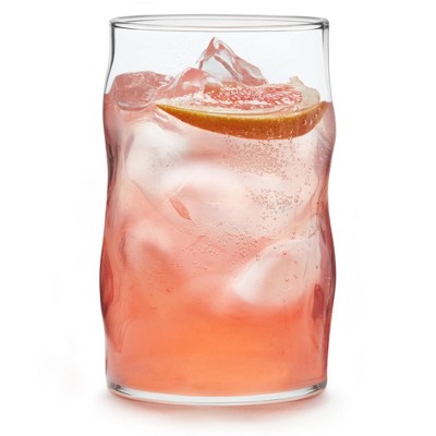 Libbey Lava Tumbler Glasses, 16-ounce, Set of 8