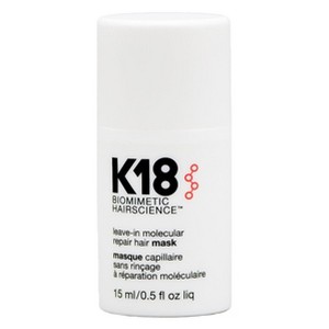 K18 Biomimetic HairScience Leave-In Molecular Repair Hair Mask (0.5 oz) Repairs Dry or Damaged Hair, Reverse Hair Damage K 18 - 1 of 4