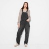 Women's Relaxed Baggy Overalls - Wild Fable™ - 2 of 3