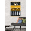 Trends International NHL Pittsburgh Penguins - Champions 23 Unframed Wall Poster Prints - 2 of 4