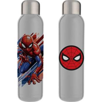 MARVEL 1325 1698 Spider-Man Hero Reusable Water Bottle, polypropylene, Blue  and red, 600ml