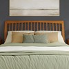AFI Furnishings Orleans King Sleigh Solid Wood Slat Headboard, Light Toffee - 2 of 4