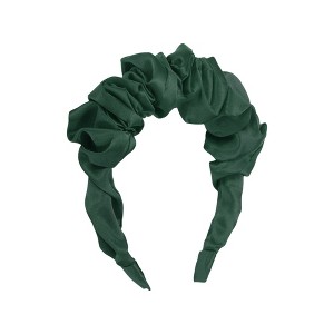 Unique Bargains Women's Faux Silk Pleats Headband 1 Pc - 1 of 4