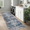 Area Rugs for Living Room Rug Washable: Abstract Tumble Large Rug for Dining Room Bedroom Carpet - 2 of 4