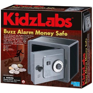 4M: KidsLabs - Buzz Alarm Money Safe - DIY Electric Piggy Bank Building Kit, 8+ - 1 of 4
