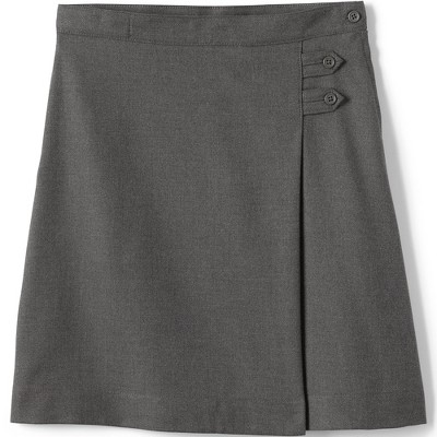 Lands' End School Uniform Kids Slim Solid A-line Skirt Below The Knee ...