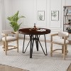Christopher Knight Home Olivia 3pcs Upholstered Wood and Metal Bar Set - 2 of 4