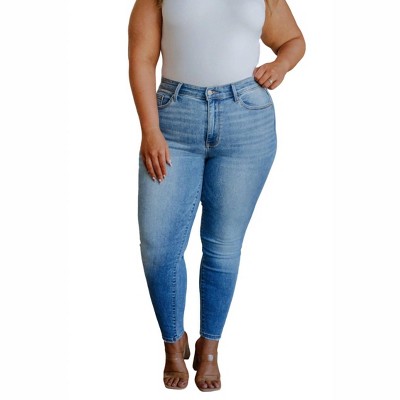 Women's Mid Rise Vintage Skinny Jeans - Judy Blue