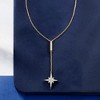 Ross-Simons 0.30 ct. t.w. Diamond North Star Y-Necklace in 18kt Gold Over Sterling Size 16 - 3 of 4