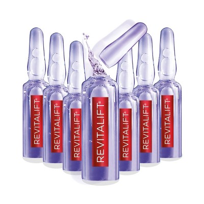 L'Oreal Revitalift Derm Intensives Hyaluronic Acid Serum Ampoules - 7ct/0.4 fl oz