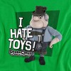 Boys' Santa Claus Is Comin To Town Hate Toys T-Shirt - 2 of 4