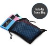 Healthsmart Fabric Resistance Bands, Targets Abs, Glutes, Quads, Calves, Hamstrings, 3 bands with Variable Resistance Levels - 4 of 4