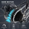 HITWAY BK27M 28*2.0"E Bike Electric Bike 36V*500W/15AH Super Power E bike for Adult, UL2849 Certified - 4 of 4