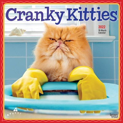 2022 Square Calendar Cranky Kitties - BrownTrout Publishers Inc
