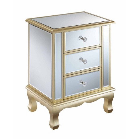 Mirrored side table target online