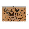 RugSmith Multi Machine Tufted Farm Sweet Farm Doormat - 2 of 4