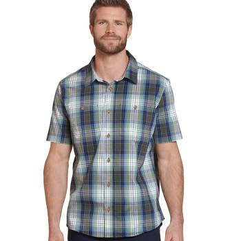 Jockey Men's Outdoors Short Sleeve Button-Up Shirt