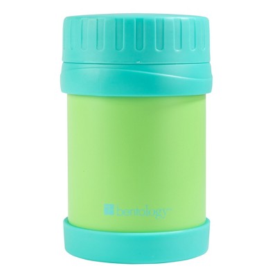 Bentology Stainless Steel Insulated Lunch 13 oz Jar – Leak-Proof Storage Container for Hot & Cold Food - BPA Free - Fits Most Lunch Boxes - Teal Green