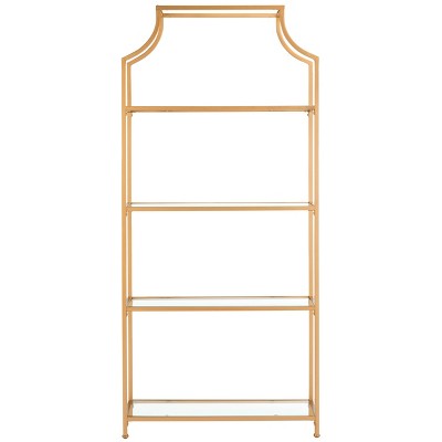 80" Slater 4 Tier Etagere Gold - Safavieh