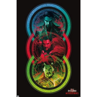 Trends International Marvel Doctor Strange in the Multiverse of Madness - Tricolor Unframed Wall Poster Prints
