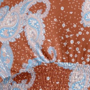 fall paisley copper
