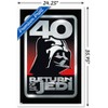 Trends International Star Wars: Return of the Jedi - 40th Vader Logo Framed Wall Poster Prints - 3 of 4